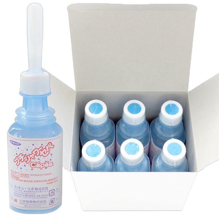 セペ デリケートゾーン ケア プチシャワー 6本入 120ml 膣 洗浄 携帯