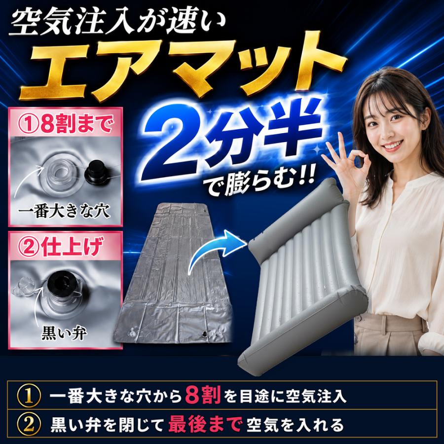エアーマット 業務用 NEW 9山両枕 介護 エステ マッサージ 風呂 バス