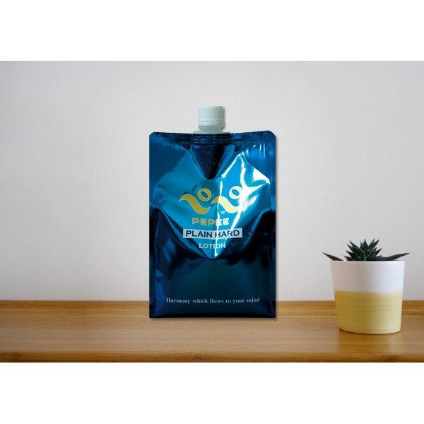 ぺぺ ローション 1L パウチ プレーンハード 青 ×3個 ＋はちみつ容器