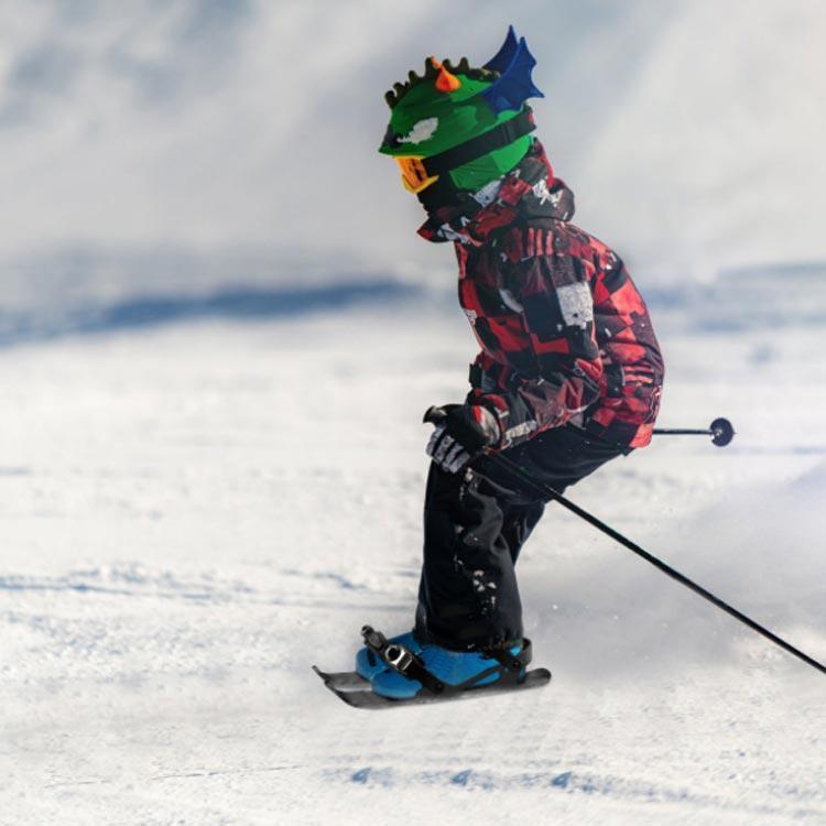 子供用 スキー板 ジュニア用ファンスキー 大人用 スキーシューズ シューズ 雪遊び ミニスキー 軽量 小型 調整可能 持ち運び便利 靴 屋外 ミニ｜numaqlo｜05