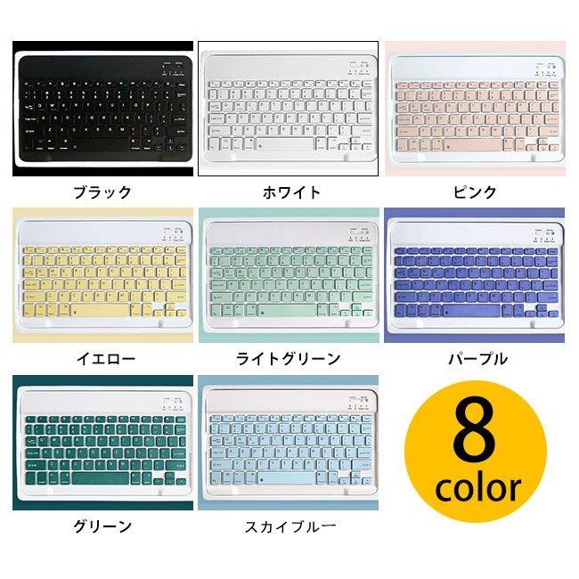 ワイヤレスキーボードBluetoothタブレットiPadスマホiphoneアンドロイドコンパクト持ち運び接続US｜numaqlo｜17