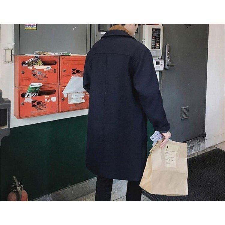 ダッフルコートメンズチェスターコートパーカーロング丈通学通勤 ダッフルコートメンズチェスターコートパーカーロング丈通学通勤