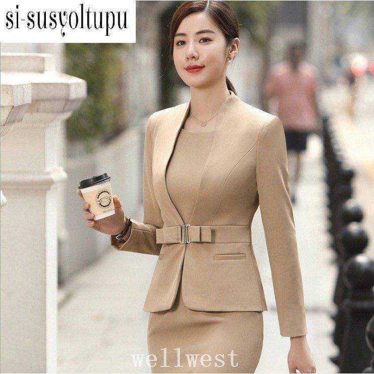 クリスマスツリー特価！ レディーススーツ上下スーツワンピース2点