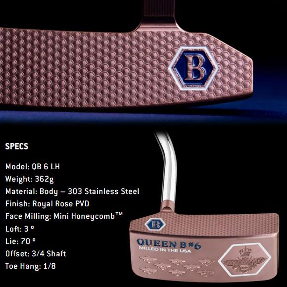 BETTINARDI ベティナルディ 2025 Queen B6 パター 左用 US仕様 BETTINARDI ベティナルディ 2025 Queen B6 パター 左用 US仕様