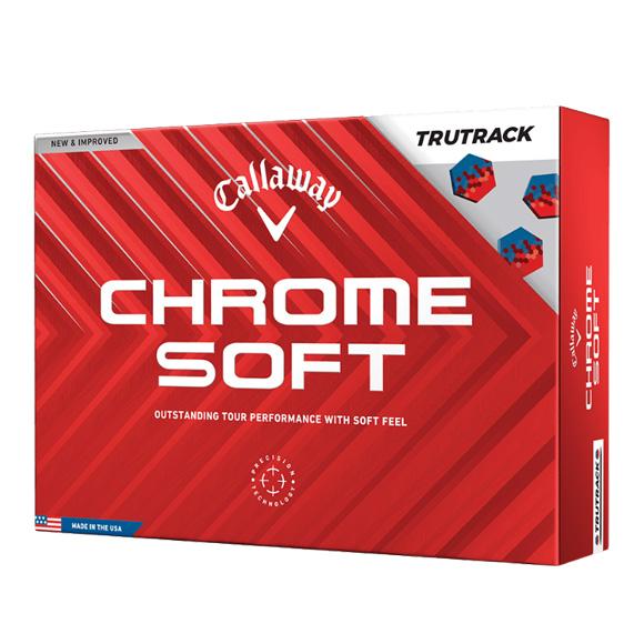 キャロウェイ CHROMETOUR等混合 トゥルートラック 2024年モデル クロム ツアーX トリプルトラック 2024年モデル ゴルフボール 1