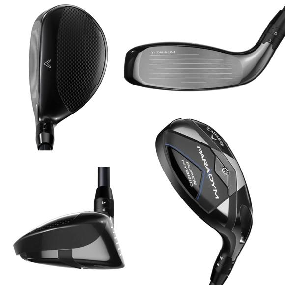 【値下げ】 キャロウェイ 2023 Paradym Super Hybrid　ユーティリティ　左用　US仕様　 UST MAMIYA RECOIL DART HYB カーボン [パラダイム　スーパー　ハイブリッド] 【8733752816】(31350円)