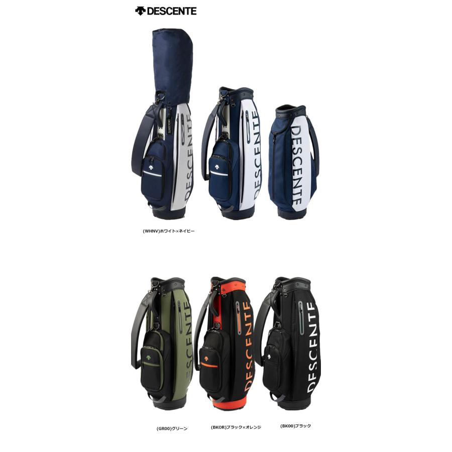 DESCENTE GOLF デサントゴルフ 2023 軽量スタンドキャディバッグ