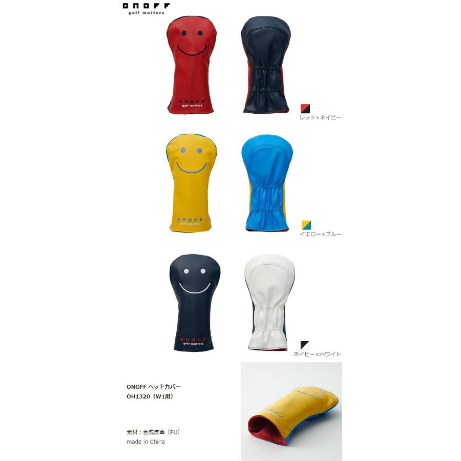ONOFF（オノフ） 2020 ドライバー用 ヘッドカバー OH1320 (W1用) 日本