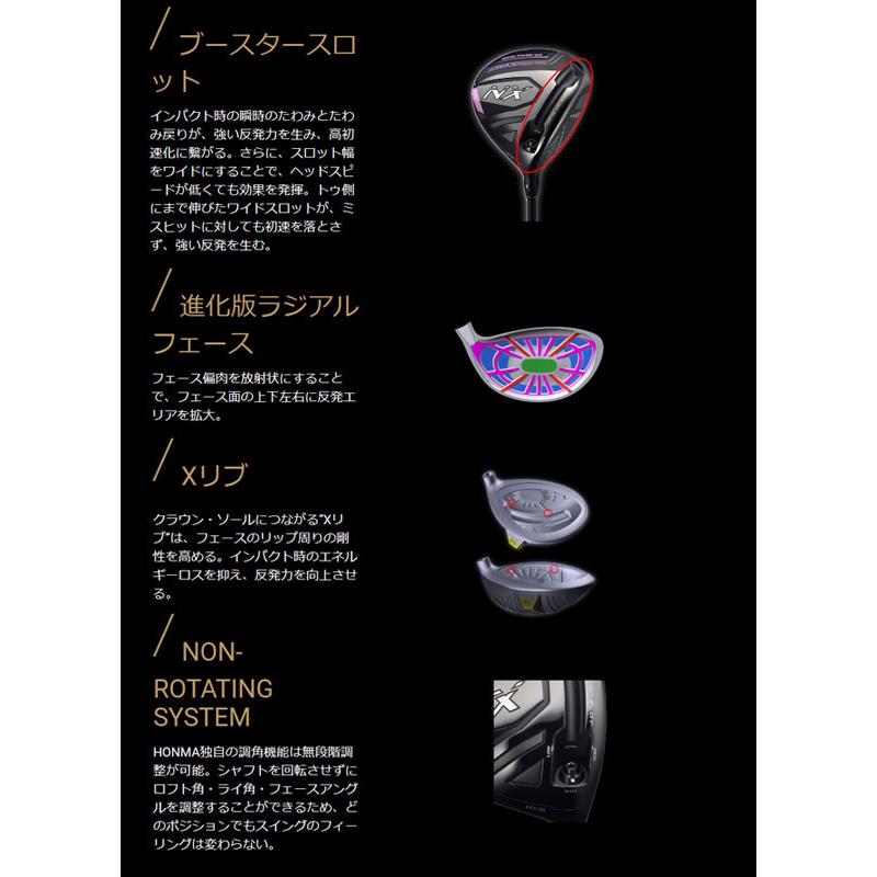 BERES 本間ゴルフ 2023 NXレディース ドライバー 日本仕様 VIZARD FOR