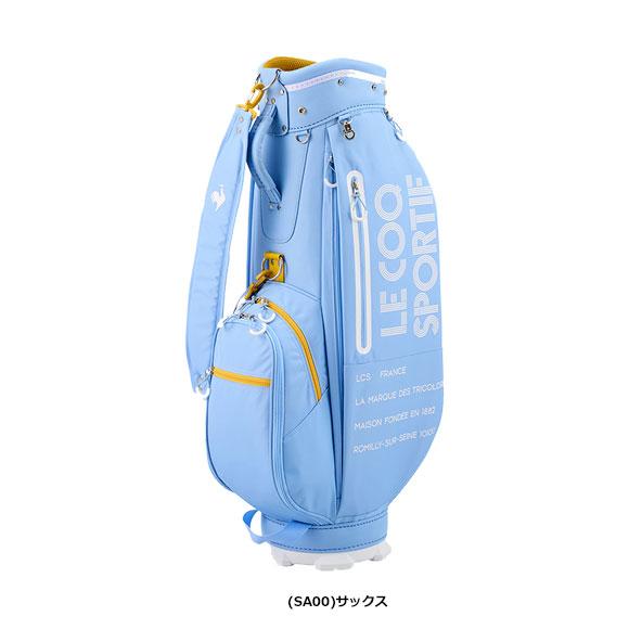 ルコック 2023 軽量 キャディバッグ　ウィメンズ　8.5型　QQCWJJ04 [ le coq sportif bag 　レディース　ゴルフ　23FW　2571156] 
