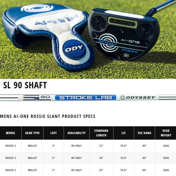 ODYSSEY Ai-ONE ROSSIE S パター Ai-ONE ROSSIE S パター(パター（単品）)|AI-ONE(オデッセイ)の