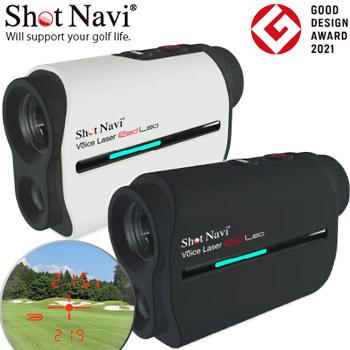 ShotNavi（ショットナビ） 2022 ボイス・レーザー・レッドレオ ゴルフ