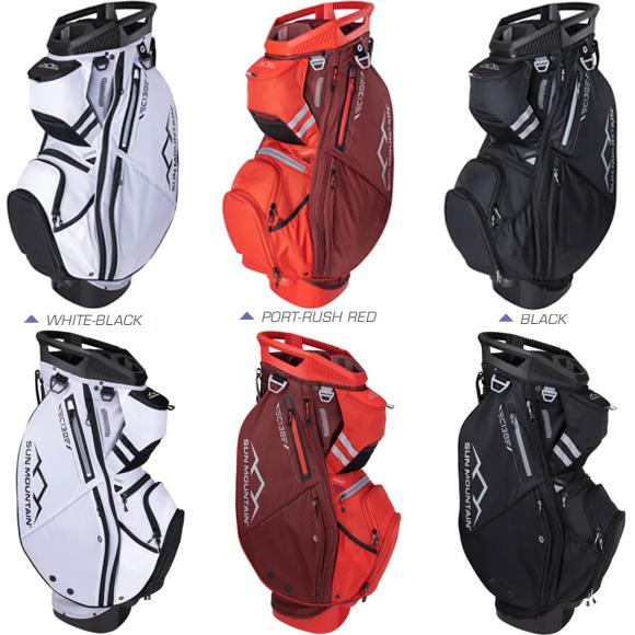 サンマウンテン 2024 C-130 Cart Bag 14-WAY 9.0型 US仕様 [SUN MOUNTAIN 14分割　軽量　キャディバッグ 　ゴルフ　シングルストラップ]｜number7｜03