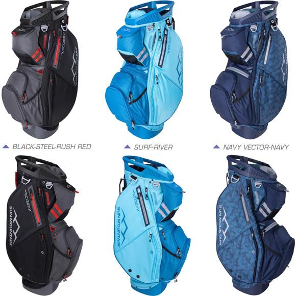 サンマウンテン 2024 C-130 Cart Bag 14-WAY 9.0型 US仕様 [SUN MOUNTAIN 14分割　軽量　キャディバッグ 　ゴルフ　シングルストラップ]｜number7｜04