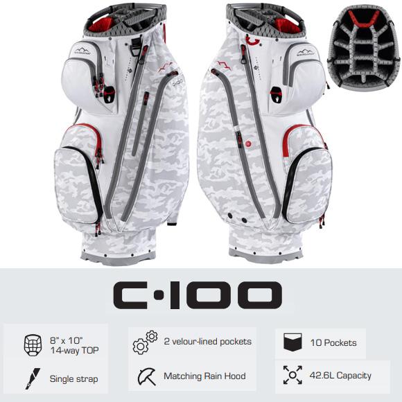 SUN MOUNTAIN サンマウンテン 2026 C-Series C-100 カートバッグ 14