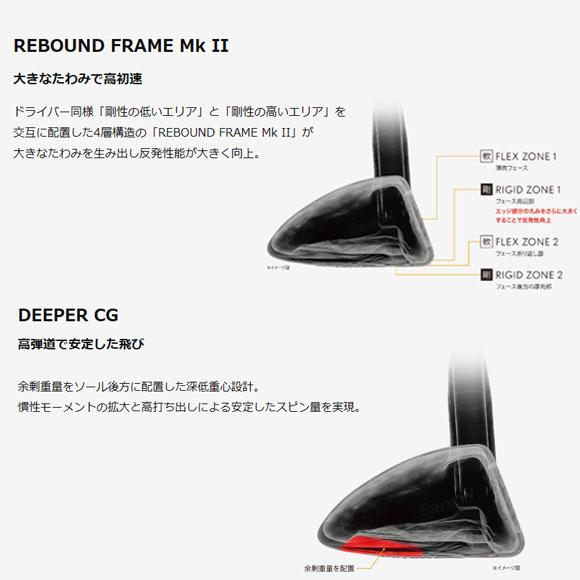 【4/15発売予定】スリクソン 2023 ZX Mk II ハイブリッド 左用　日本仕様 Diamana ZX-II for HYBRID カーボンシャフト｜number7｜04