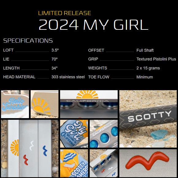SCOTTY CAMERON スコッティキャメロン 2024 LIMITED RELEASE MY GIRL