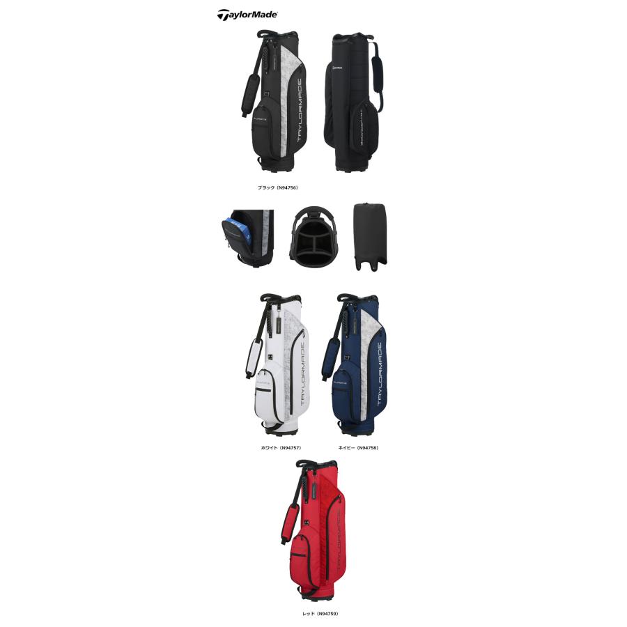 TaylorMade テーラーメイド 2023 スリム キャディバッグ TJ111 TaylorMade テーラーメイド 2023 スリム キャディバッグ TJ111