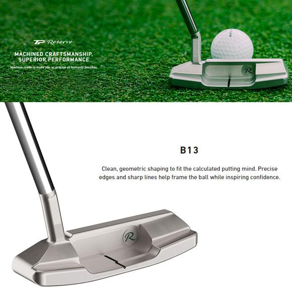 TaylorMade テーラーメイド 2023 TP RESERVE B13 パター 左用 US TaylorMade テーラーメイド 2023 TP RESERVE B13 パター 左用 US