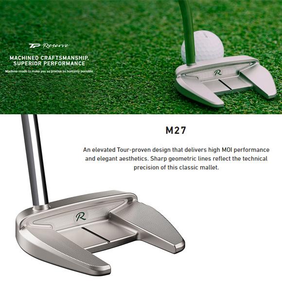 テーラーメイド 2023 TP RESERVE M27 パター 左用 US仕様 [Taylormade 