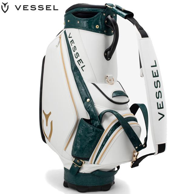 値下げ中】VESSEL PRIME Staff キャディバッグ 10型｜ゴルフバッグ 