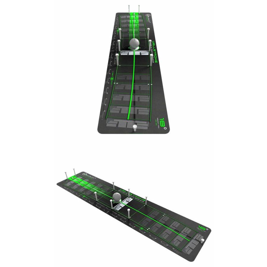 WELLSTROKE 18度　グリーン LITE ウェルパット Wellstroke Arc 18 グリーン wellputt パター