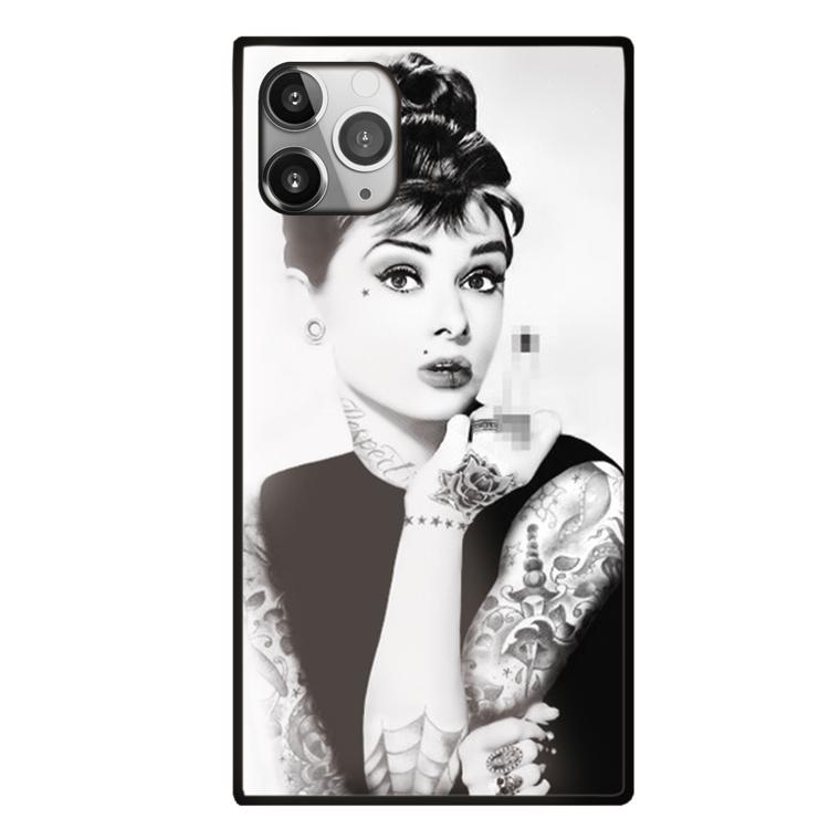 iPhone ガラスケース TPU 強化ガラス SQUARE iPhone16 アイフォン15