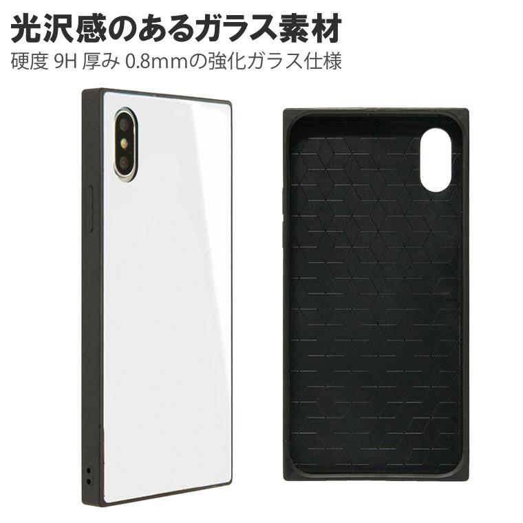 iPhone ガラスケース TPU 強化ガラス SQUARE iPhone16 アイフォン15