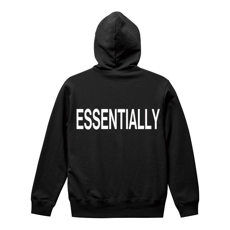 ストリート大人気ブランド パーカー ストリート Essentially 本質的 背中 バックデザイン ビックデザイン バックプリント Hoodie ユニセックス 男女共用 Parka 134 Numbers 通販 Yahoo ショッピング