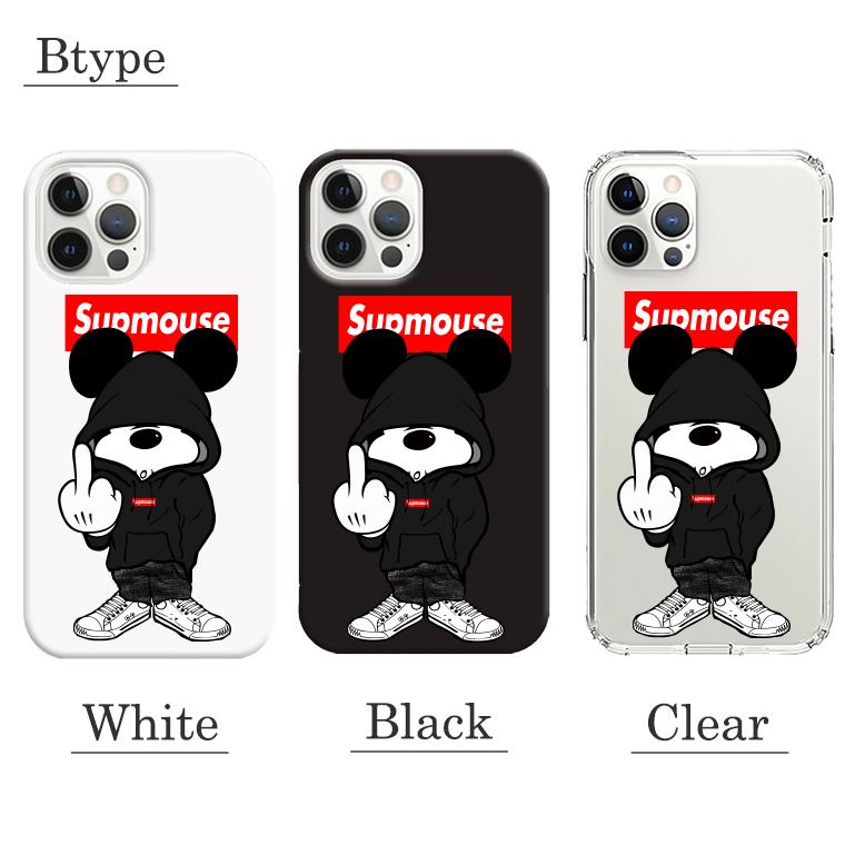 全機種対応 iPhone17 16Pro 15proMAX 14 pro スマホケース Supmouse FUCK ファック ネズミッキー パロディ おもしろ デザイン 可愛い | iPhone | 02