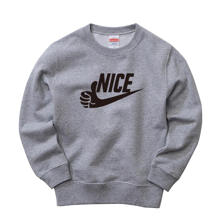 ストリート大人気ブランド スウェット トレーナー Sweat Nice ナイス おしゃれ デザイン グッド 可愛い ユニセックス 男女共用 Sweat 045 Numbers 通販 Yahoo ショッピング