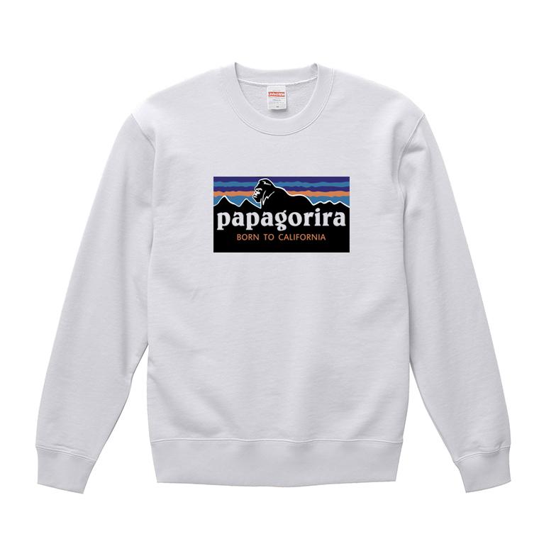 ストリート大人気ブランド スウェット トレーナー sweat papagorira