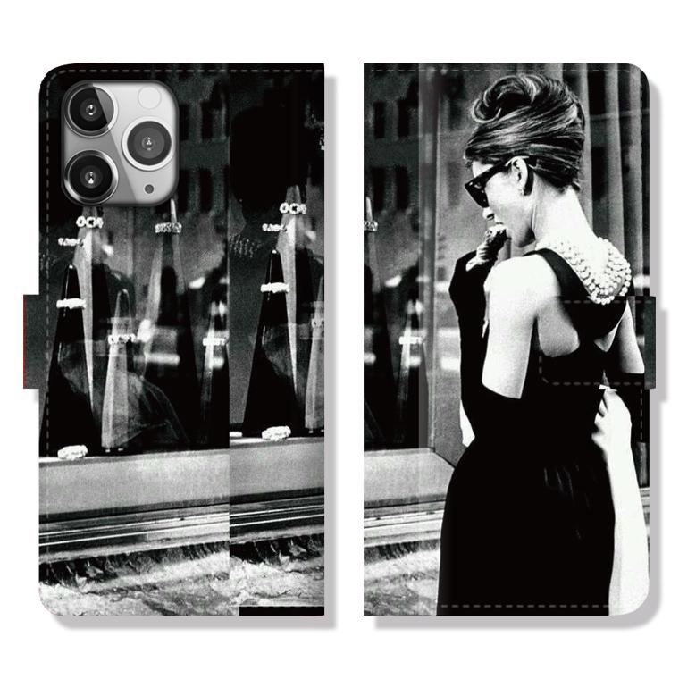 全機種対応 手帳型 iPhone17 ケース iPhone Xperia Galaxy Audrey Hepburn オードリー ヘプバーン 可愛い おしゃれ 大人気 海外 セレブ 大人 |  | 01
