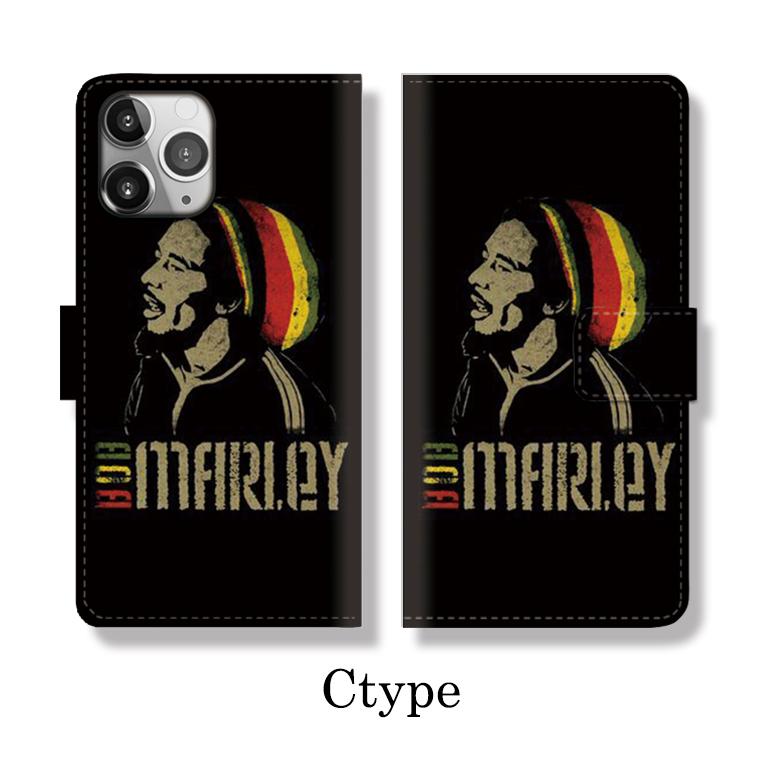 全機種対応 手帳型 iPhone16 ケース iPhone Galaxy Xperia AQUOSPHONE  ボブマーレー bob marley レゲエ raggae ラガ マフィン ラスタ ジャマイカ 音楽 |  | 03