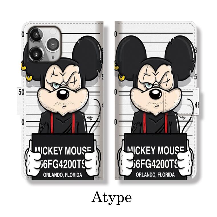 全機種対応 手帳型 iPhone16 ケース iPhone Galaxy Xperia AQUOSPHONE 囚人 逮捕 おもしろ 悪人 極悪 カップル マウス おしゃれ デザイン カード収納 耐衝撃 |  | 02