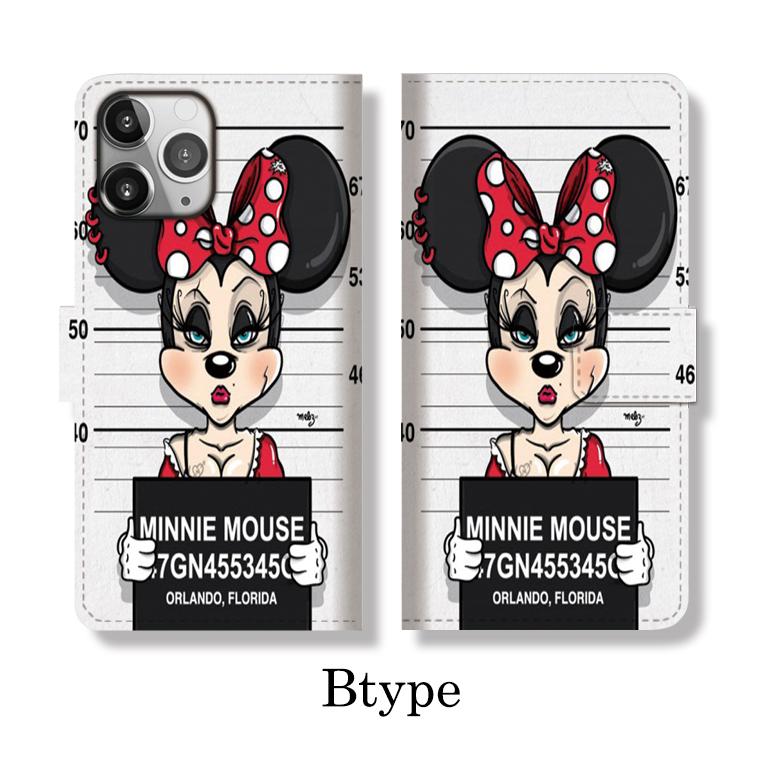 全機種対応 手帳型 iPhone16 ケース iPhone Galaxy Xperia AQUOSPHONE 囚人 逮捕 おもしろ 悪人 極悪 カップル マウス おしゃれ デザイン カード収納 耐衝撃 |  | 03