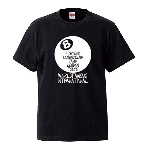 ストリート大人気 ブランド Tシャツ 8ball ビリヤードデザイン パロディ おもしろ デザイン 可愛い ユニセックス Uネック 半袖 ユニセックス 男女兼用｜numbers｜03