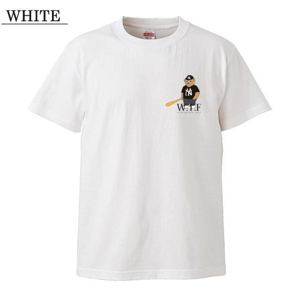 United Athle ストリート大人気 ブランド Tシャツ W.T.F BEAR