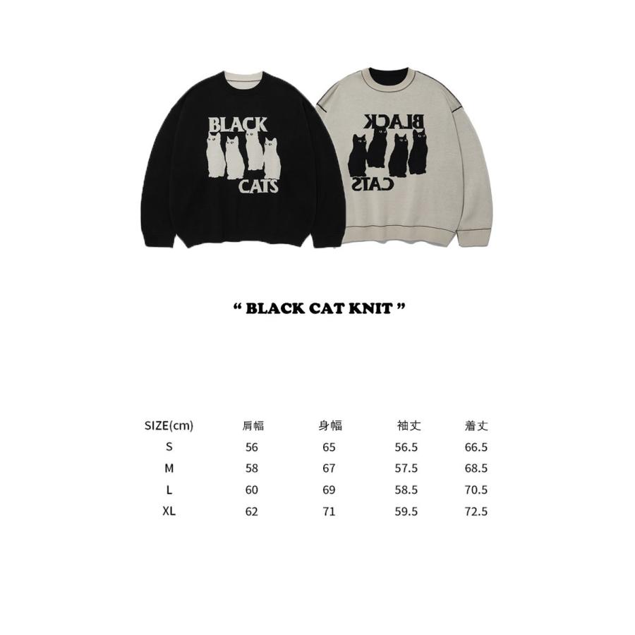 ビバスタジオ ニット vivastudio メンズ レディース BLACK CAT KNIT ブラック キャット 2ウェイニット BLACK ブラック  LSVK09 ウェア :ct-vs22-lsvk09:nuna ヤフー店 - 通販 - Yahoo!ショッピング