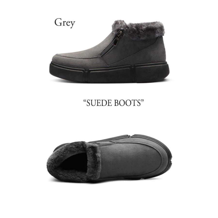 ペーパープレーンズ ブーツ スエードブーツ スエードシューズ Paperplanes レディース Suede Boots スエード Black ブラック Grey グレー Sn519 シューズ Okt Pp21 Sn519 Nuna ヤフー店 通販 Yahoo ショッピング