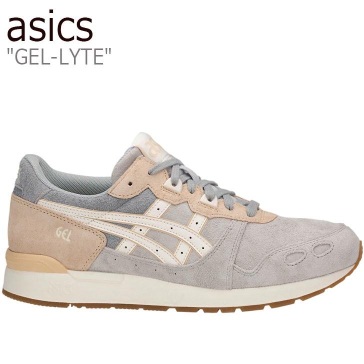 アシックス スニーカー Asics メンズ レディース Gel Lyte ゲルライト Grey グレー Cream クリーム H6l 9600 シューズ Sn As H6l9600 Nuna ヤフー店 通販 Yahoo ショッピング