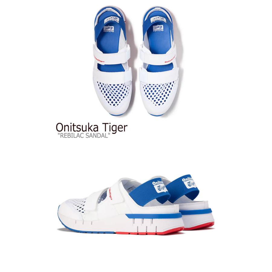 オニツカタイガー サンダル Onitsuka Tiger REBILAC SANDAL レビラック サンダル WHITE ホワイト BLUE