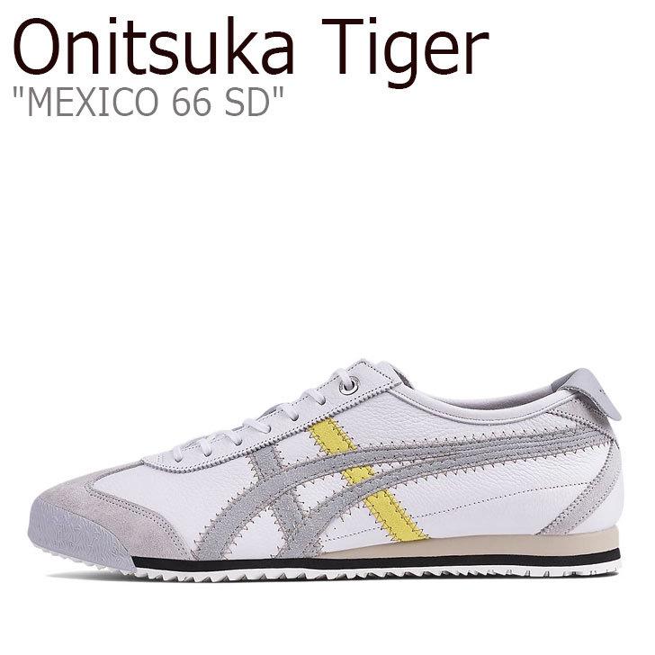 オニツカタイガー スニーカー メンズ レディース Onitsuka Tiger Mexico 66 Sd メキシコ 66 Sd White ホワイト Grey グレー 11b846 101 シューズ Sn Ot21 b Nuna ヤフー店 通販 Yahoo ショッピング