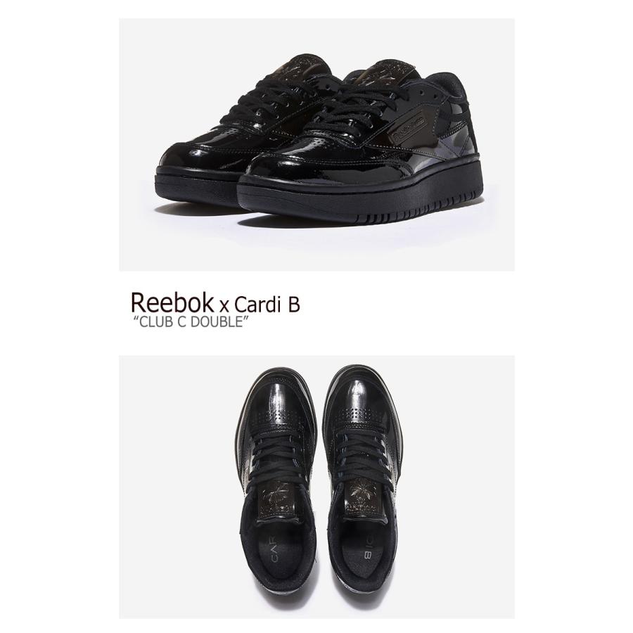 当店限定 リーボック スニーカー Reebok X Cardi B カーディ B コラボ メンズ レディース Club C Double クラブc ダブル Black ブラック H シューズ お気にいる Www Yalaphone Com