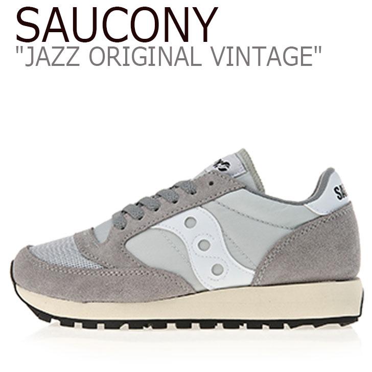 サッカニー ジャズオリジナル スニーカー Saucony メンズ レディース Jazz Original Vintage ジャズ オリジナル ヴィンテージ Grey グレー S 9 シューズ Sn Sc S Nuna ヤフー店 通販 Yahoo ショッピング
