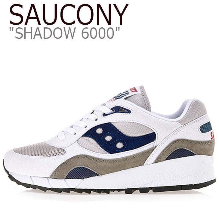 サッカニー スニーカー Saucony メンズ レディース SHADOW 6000 シャドウ6000 WHITE ホワイト NAVY ネイビー S70441-1 シューズ :sn-sc-s704411:nuna ヤフー店 - 通販 - Yahoo!ショッピング