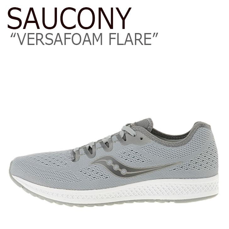 サッカニー スニーカー SAUCONY メンズ VERSAFOAM FLARE ヴァーサフォーム フレア GREY グレー S40034-2 シューズ :sn-sc20-s400342:nuna ヤフー店 - 通販 - Yahoo!ショッピング