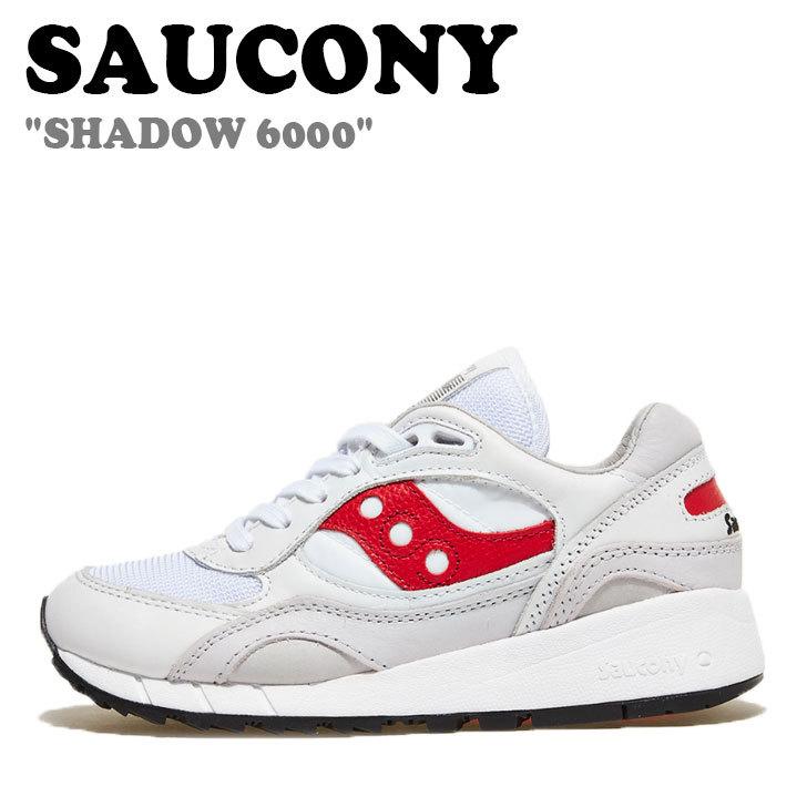 サッカニー スニーカー Saucony メンズ レディース Shadow 6000 シャドウ 6000 White ホワイト Red レッド S 2 シューズ Sn Sc22 S7066 Nuna ヤフー店 通販 Yahoo ショッピング