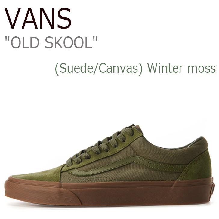バンズ オールドスクール スニーカー Vans メンズ レディース Old Skool Suede Canvas Winter Moss Gum ウィンターモス ガムソール Vn0a38g1qw41 シューズ Sn Va Oldmossgrn Nuna ヤフー店 通販 Yahoo ショッピング