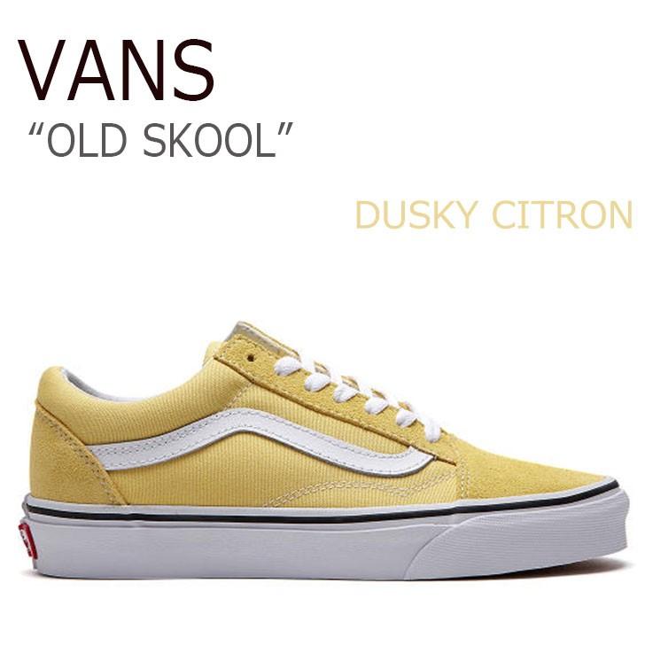 vans old skool dusky citron